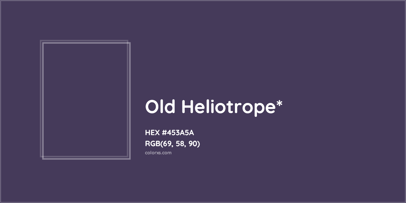 HEX #453A5A Color Name, Color Code, Palettes, Similar Paints, Images