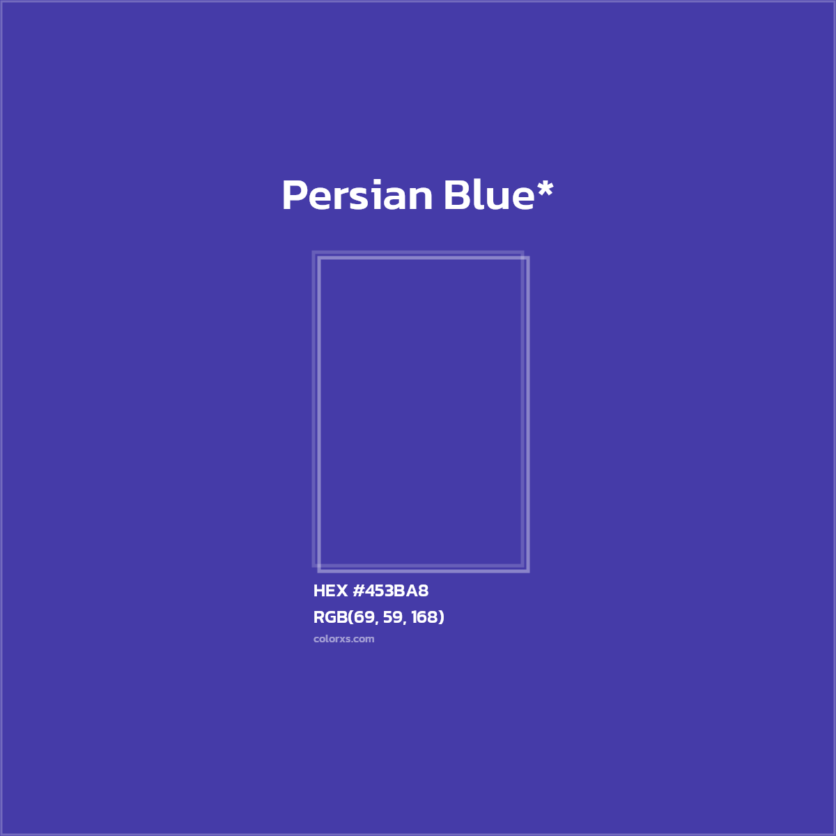 HEX #453BA8 Color Name, Color Code, Palettes, Similar Paints, Images