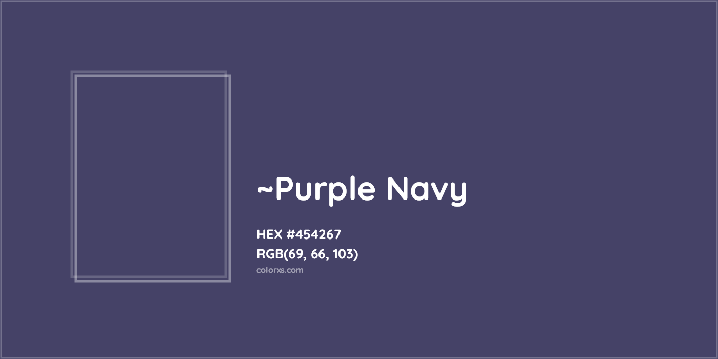 HEX #454267 Color Name, Color Code, Palettes, Similar Paints, Images