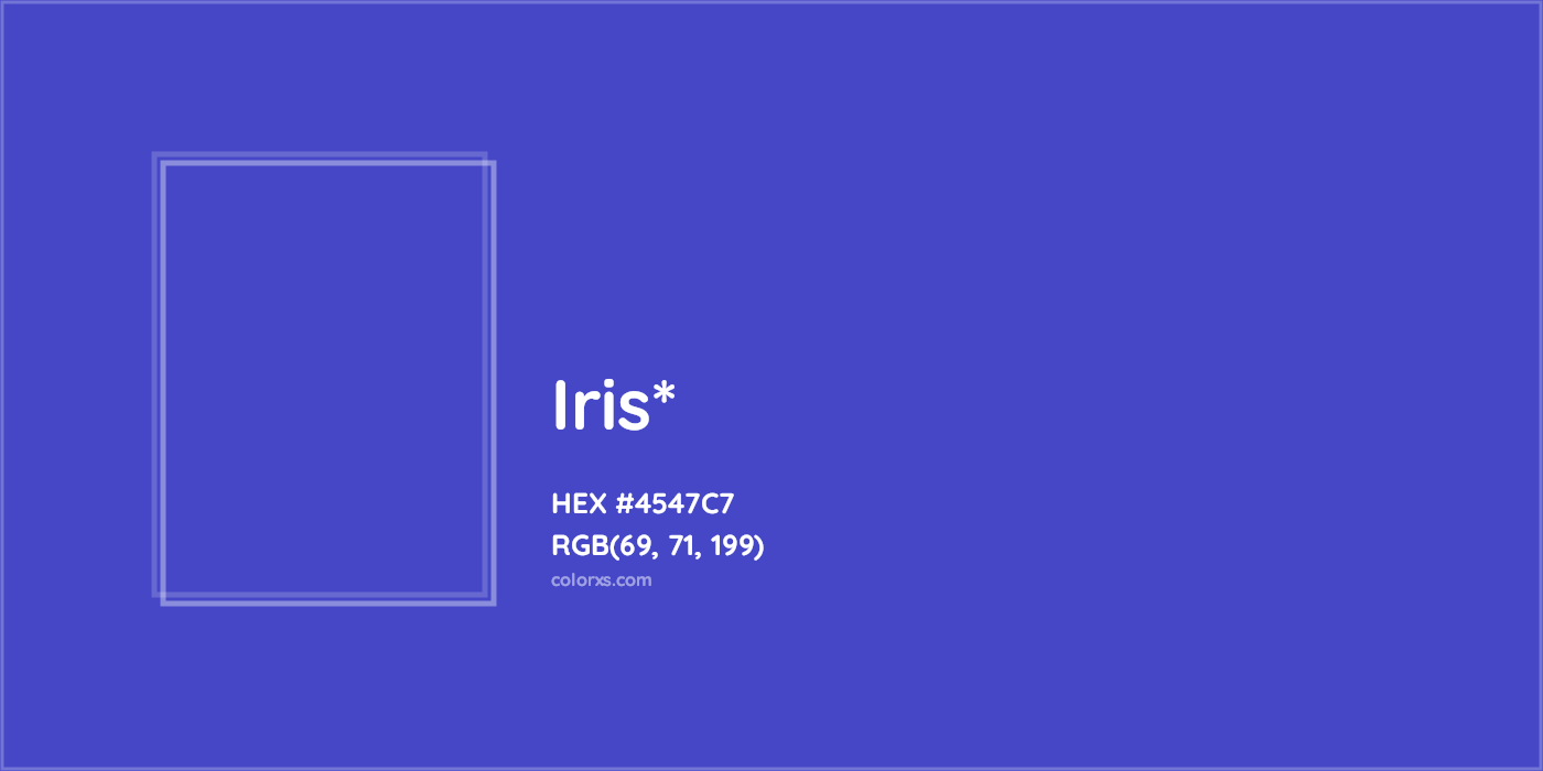 HEX #4547C7 Color Name, Color Code, Palettes, Similar Paints, Images
