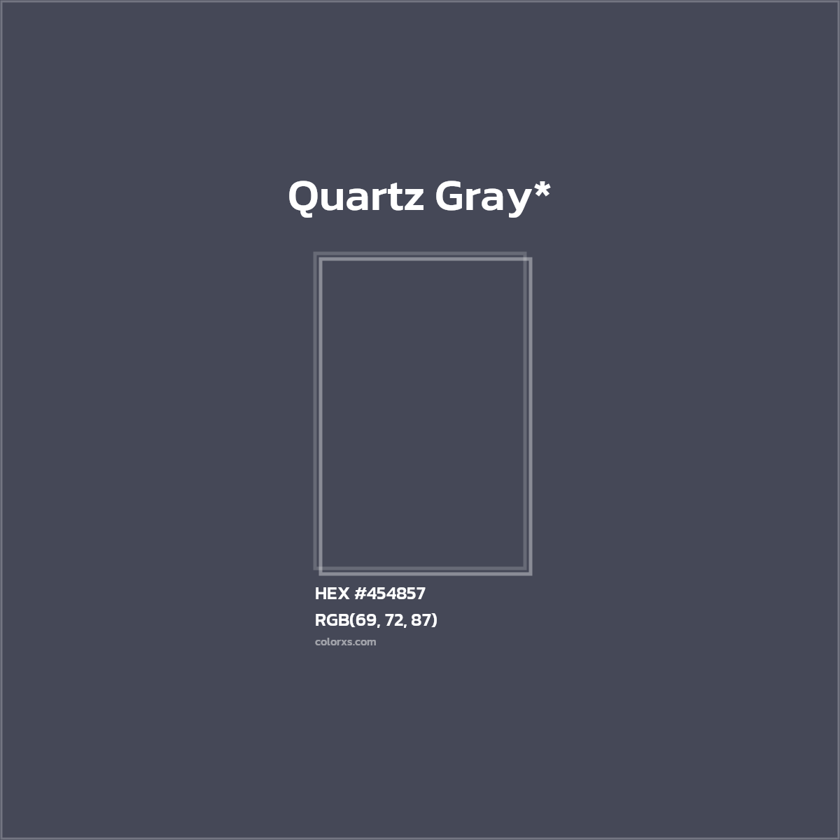 HEX #454857 Color Name, Color Code, Palettes, Similar Paints, Images