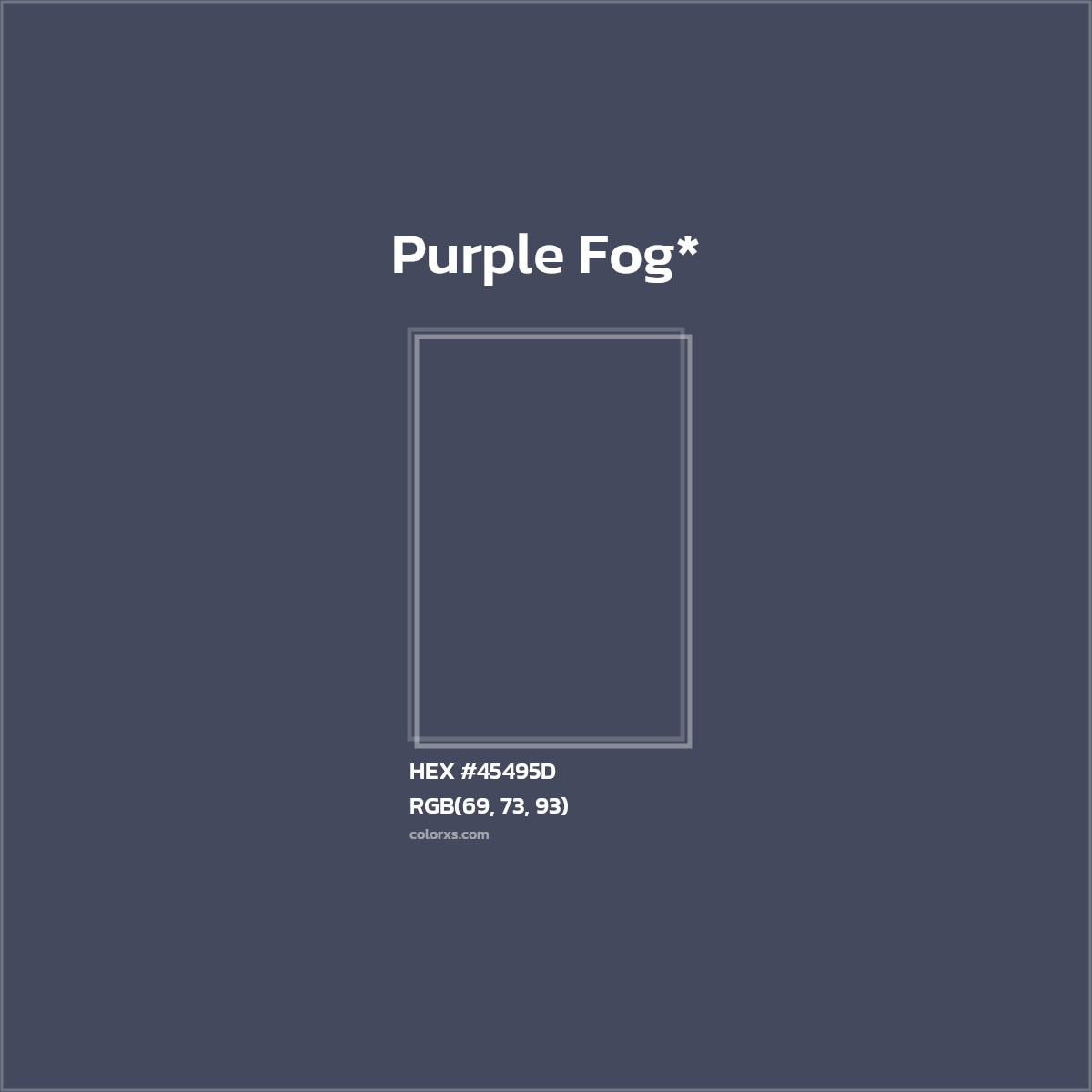 HEX #45495D Color Name, Color Code, Palettes, Similar Paints, Images