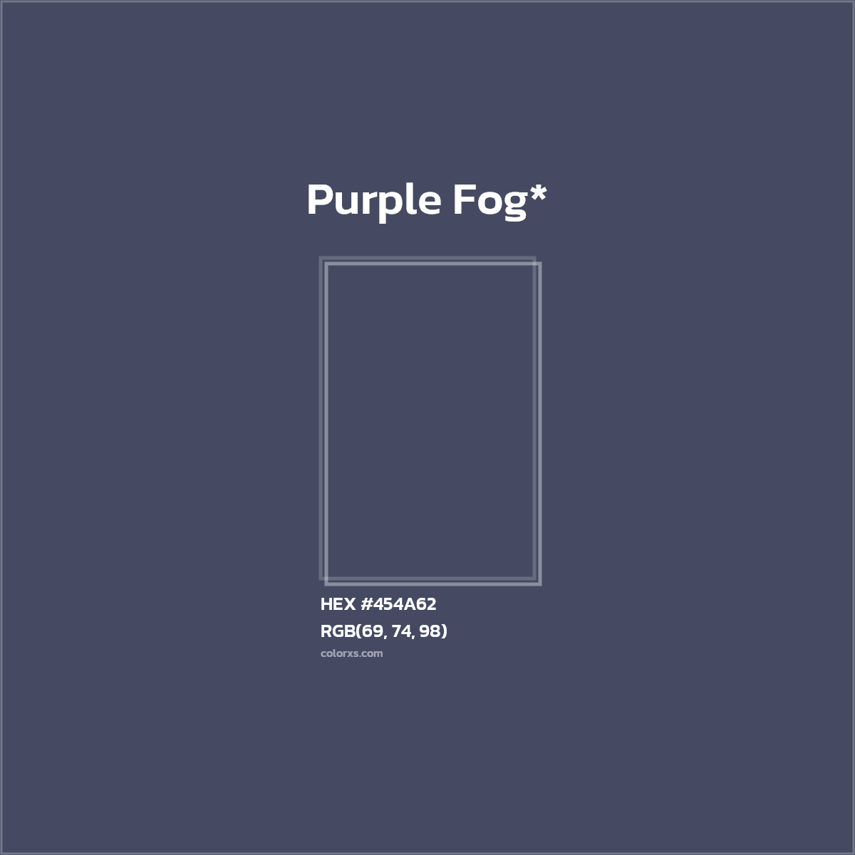 HEX #454A62 Color Name, Color Code, Palettes, Similar Paints, Images