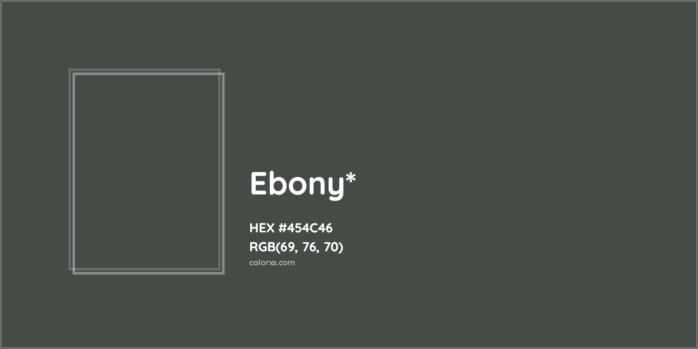 HEX #454C46 Color Name, Color Code, Palettes, Similar Paints, Images