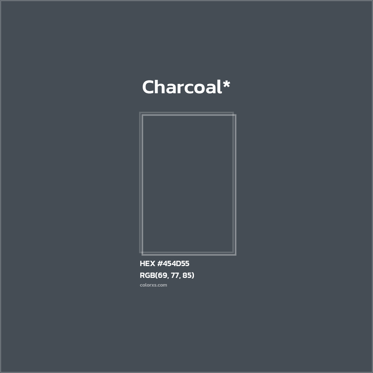 HEX #454D55 Color Name, Color Code, Palettes, Similar Paints, Images