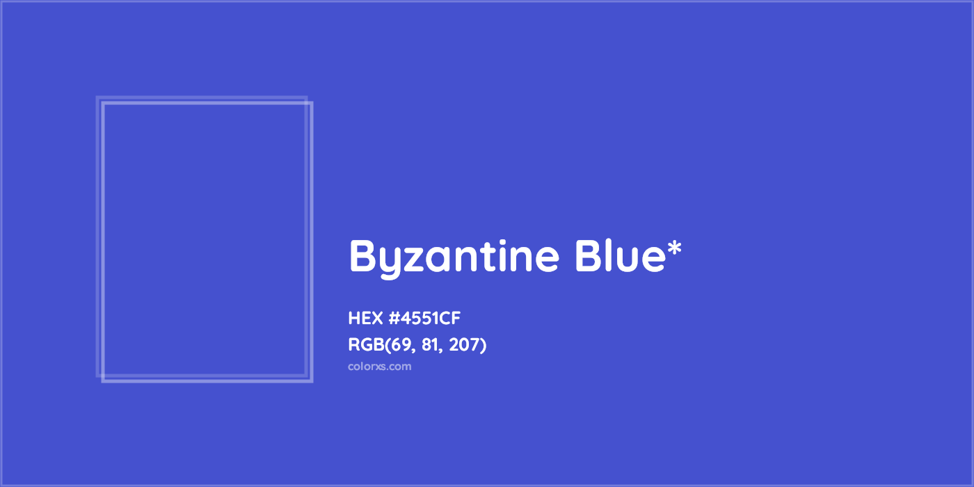HEX #4551CF Color Name, Color Code, Palettes, Similar Paints, Images