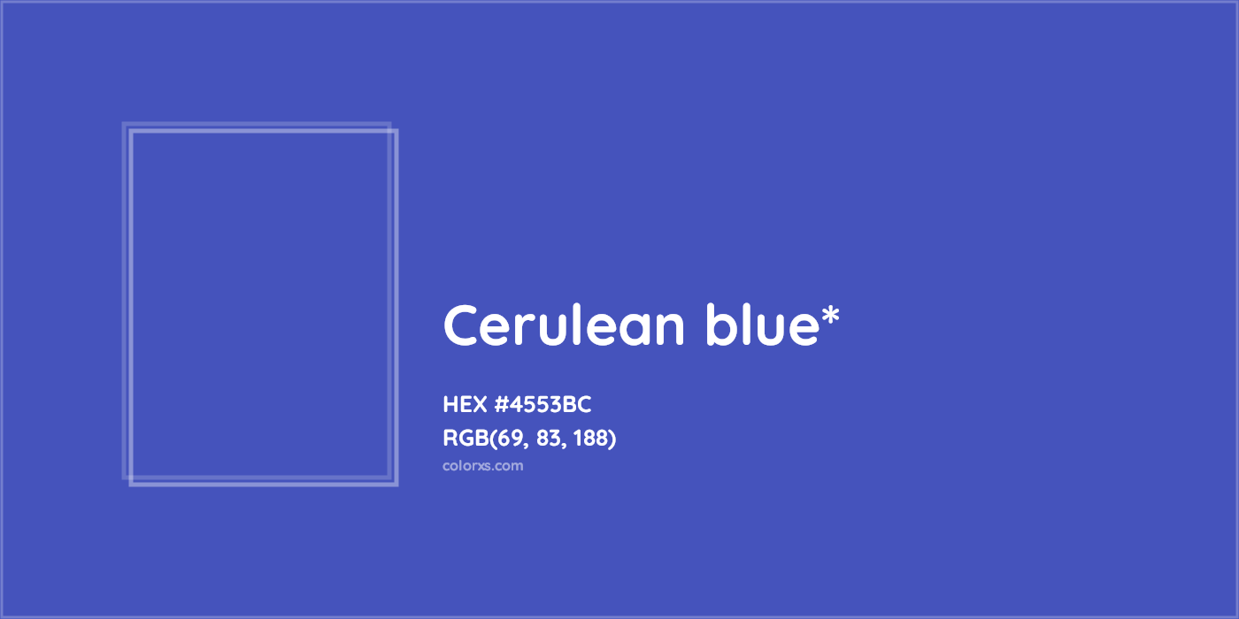 HEX #4553BC Color Name, Color Code, Palettes, Similar Paints, Images