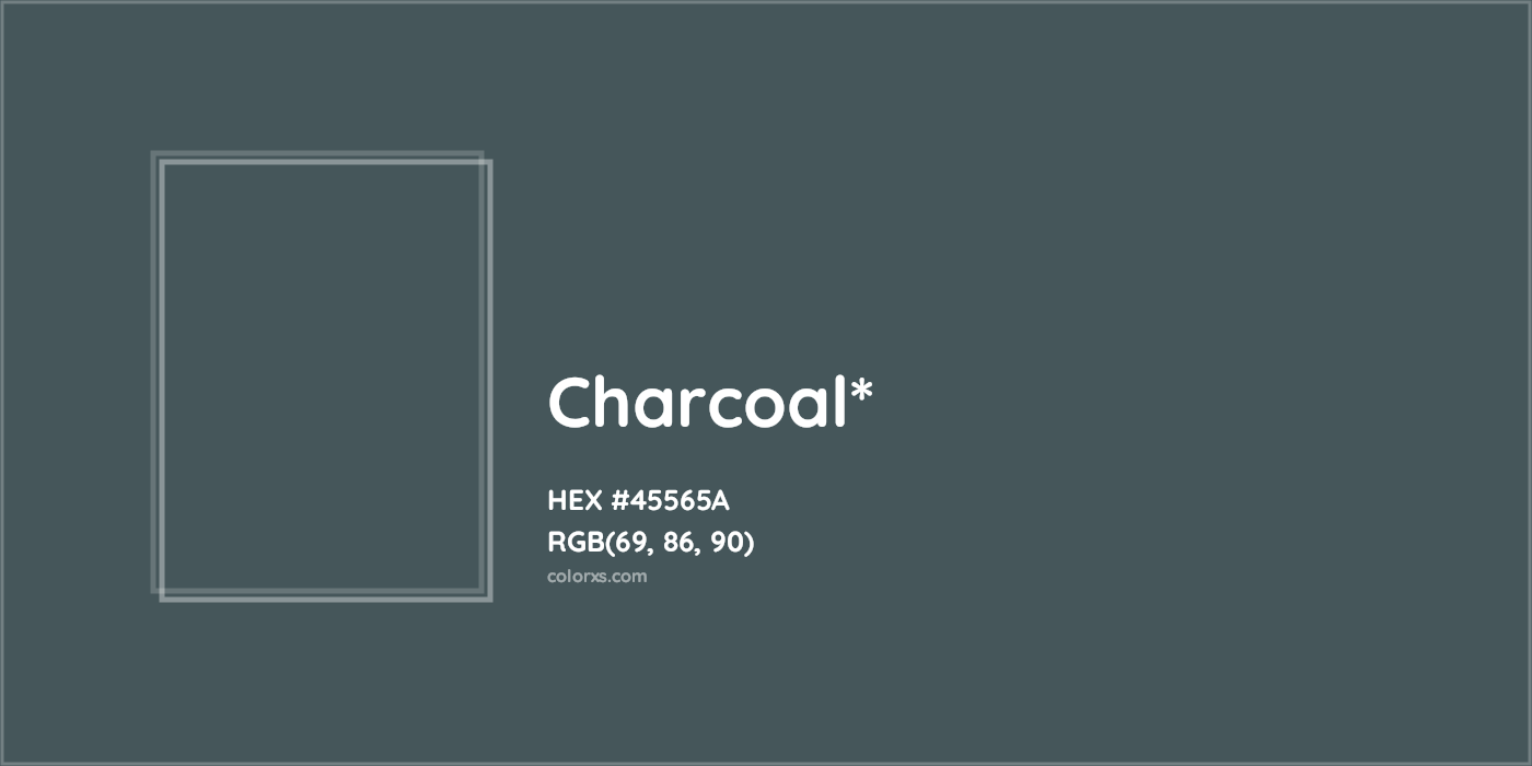 HEX #45565A Color Name, Color Code, Palettes, Similar Paints, Images
