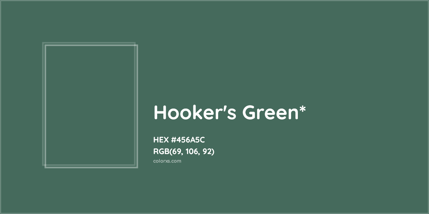 HEX #456A5C Color Name, Color Code, Palettes, Similar Paints, Images