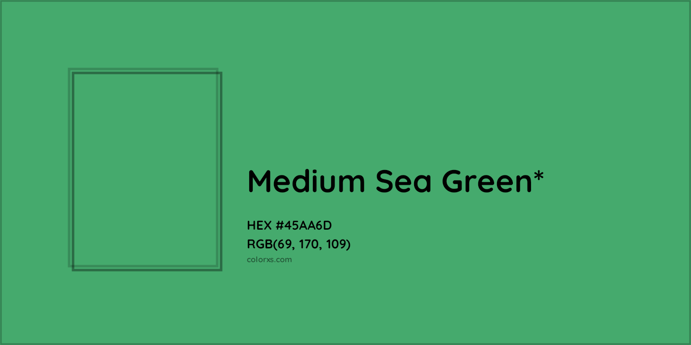 HEX #45AA6D Color Name, Color Code, Palettes, Similar Paints, Images