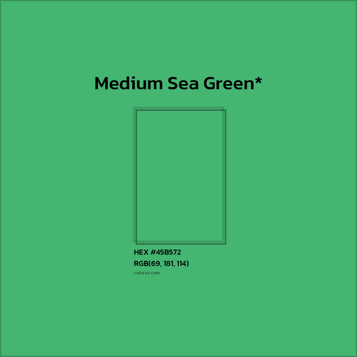 HEX #45B572 Color Name, Color Code, Palettes, Similar Paints, Images