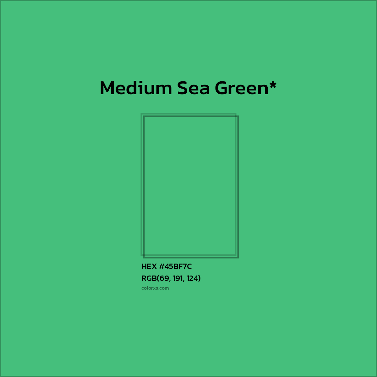 HEX #45BF7C Color Name, Color Code, Palettes, Similar Paints, Images
