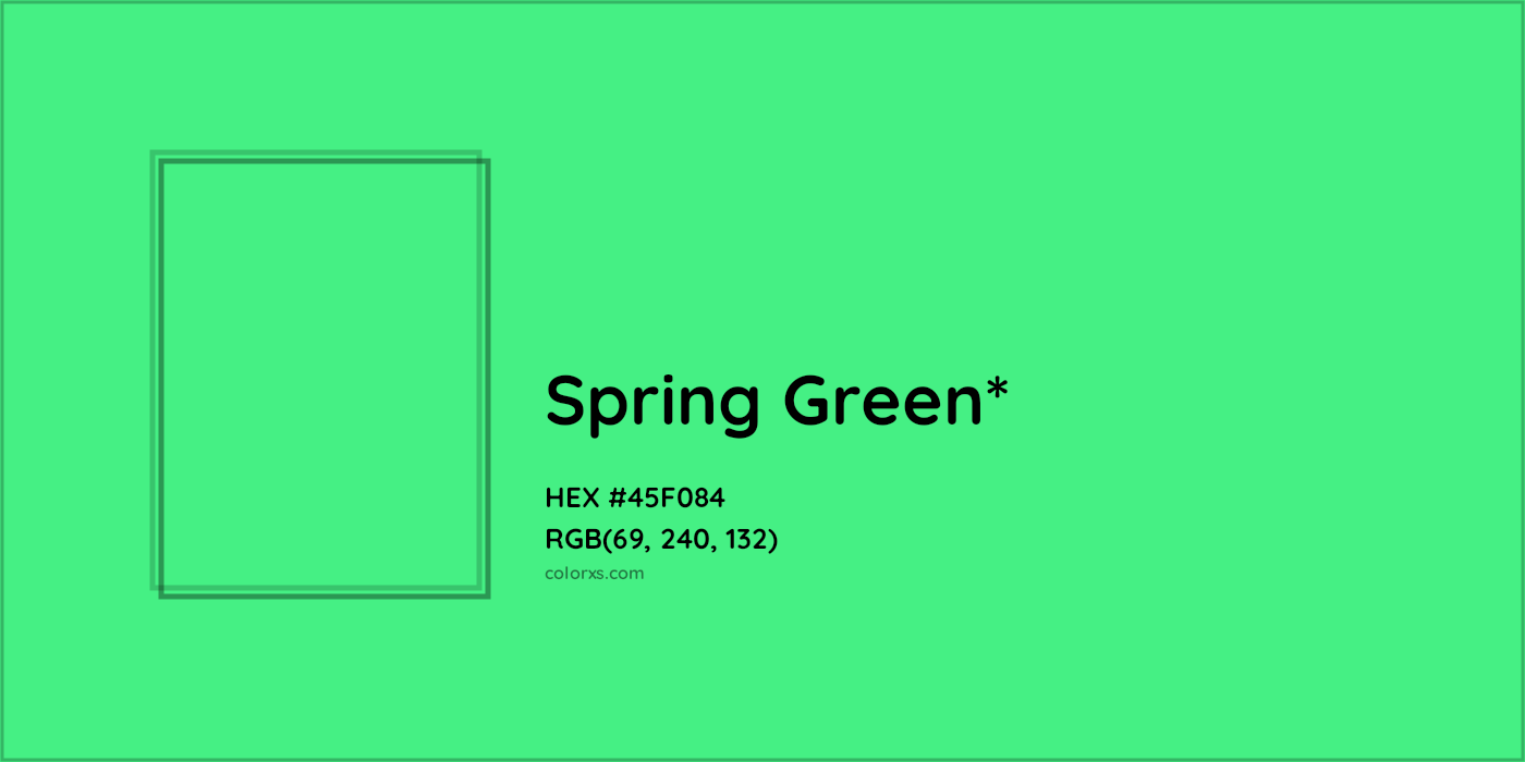 HEX #45F084 Color Name, Color Code, Palettes, Similar Paints, Images