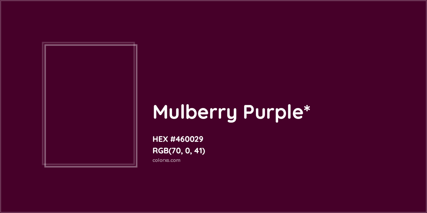 HEX #460029 Color Name, Color Code, Palettes, Similar Paints, Images