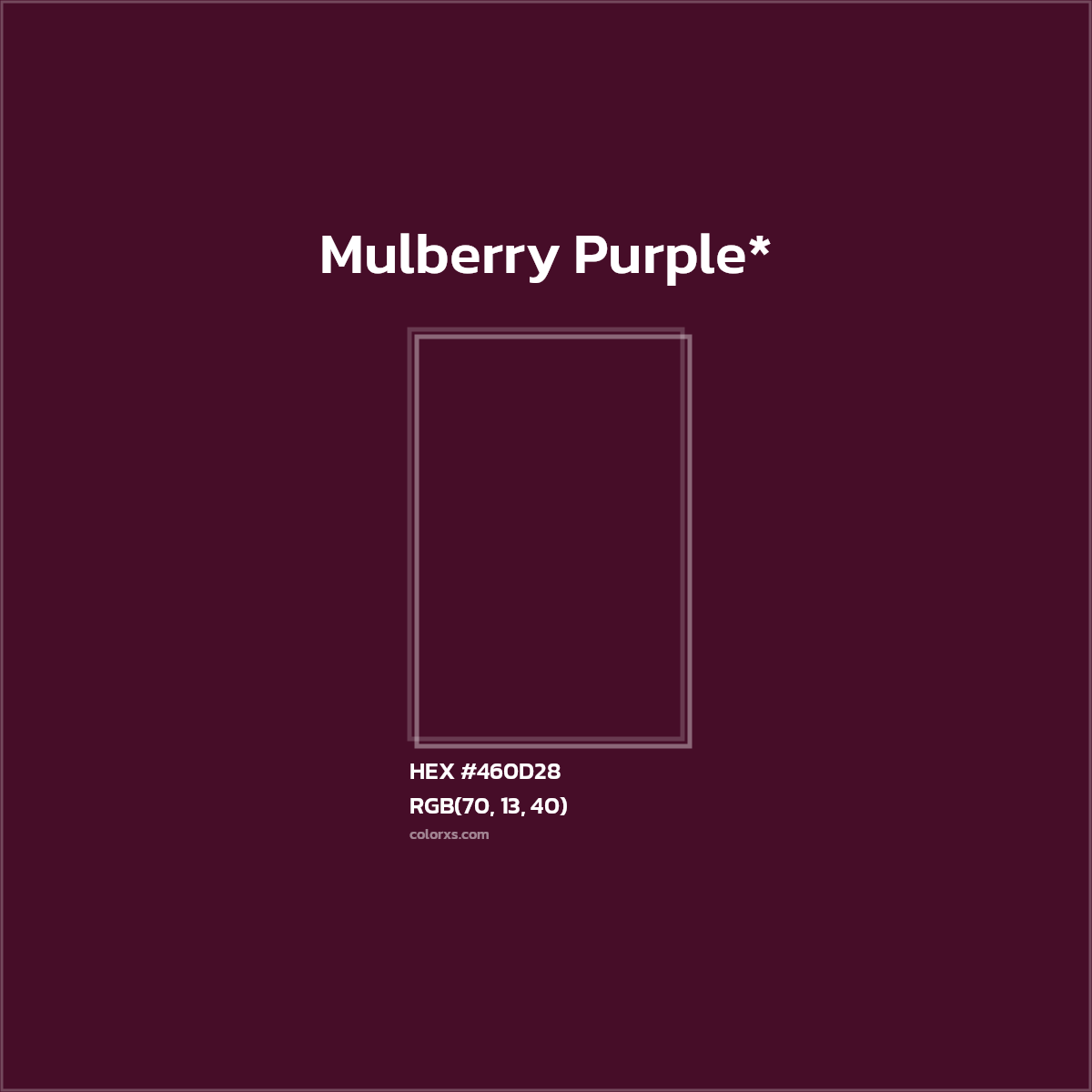 HEX #460D28 Color Name, Color Code, Palettes, Similar Paints, Images