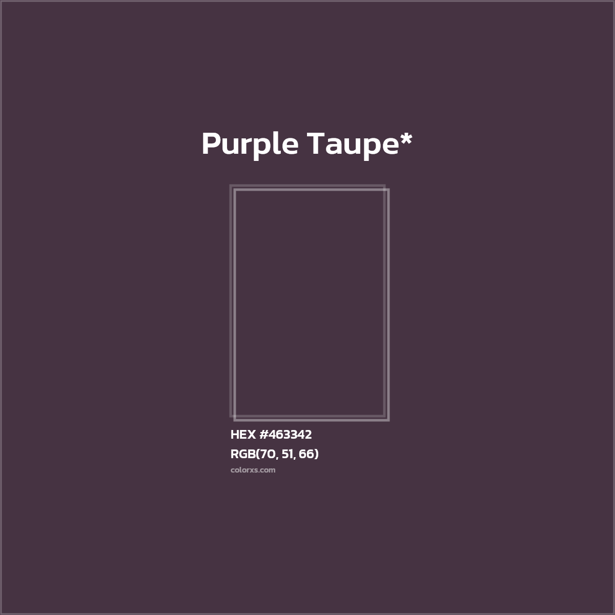 HEX #463342 Color Name, Color Code, Palettes, Similar Paints, Images