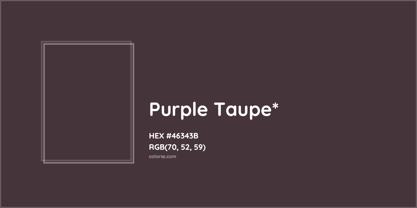 HEX #46343B Color Name, Color Code, Palettes, Similar Paints, Images