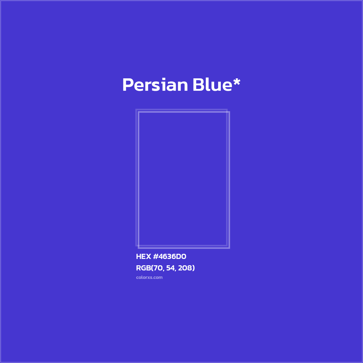 HEX #4636D0 Color Name, Color Code, Palettes, Similar Paints, Images