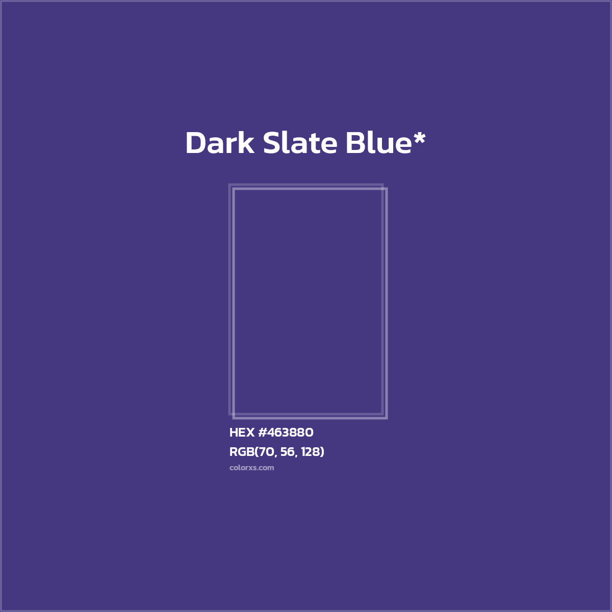 HEX #463880 Color Name, Color Code, Palettes, Similar Paints, Images