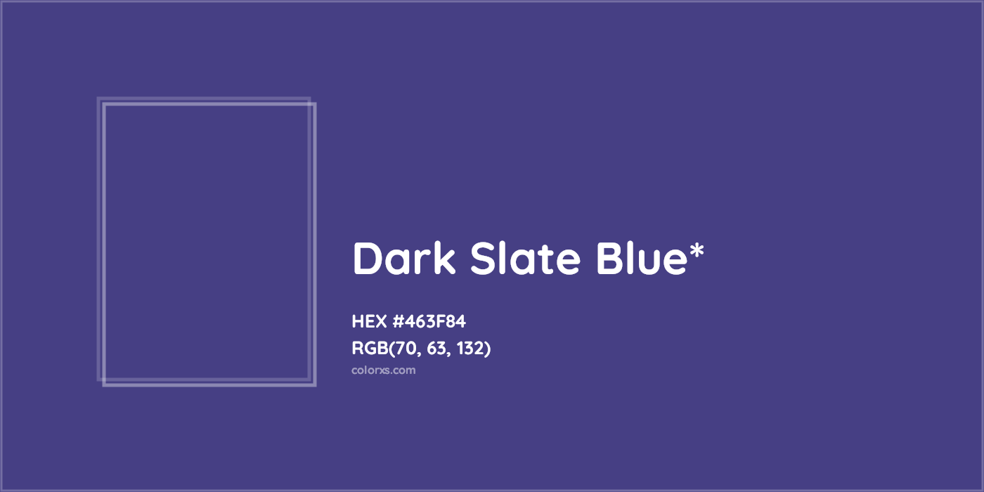 HEX #463F84 Color Name, Color Code, Palettes, Similar Paints, Images