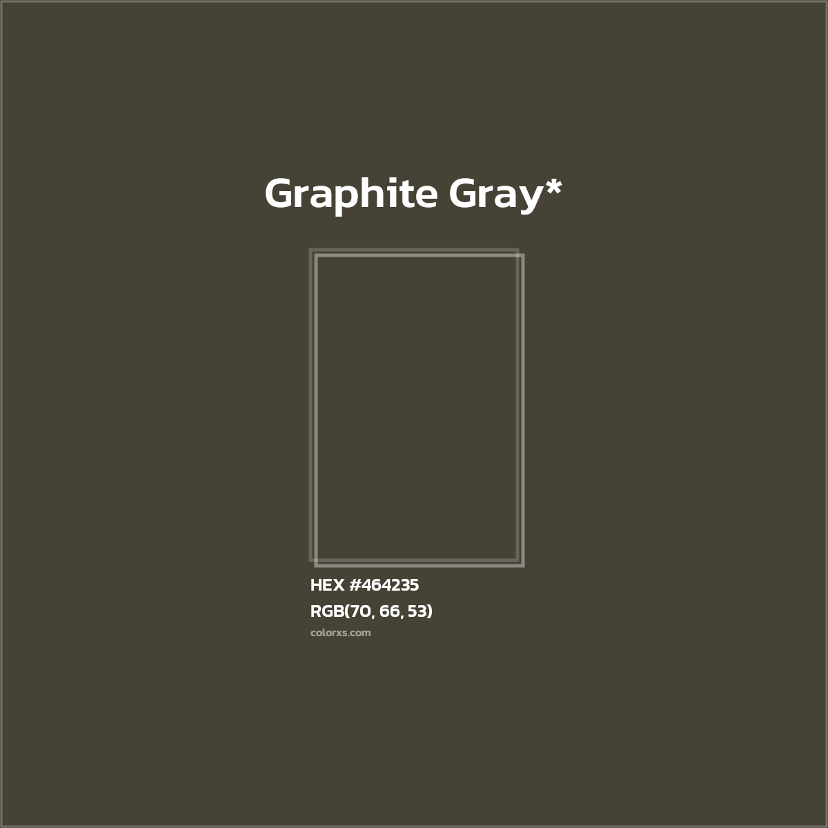 HEX #464235 Color Name, Color Code, Palettes, Similar Paints, Images