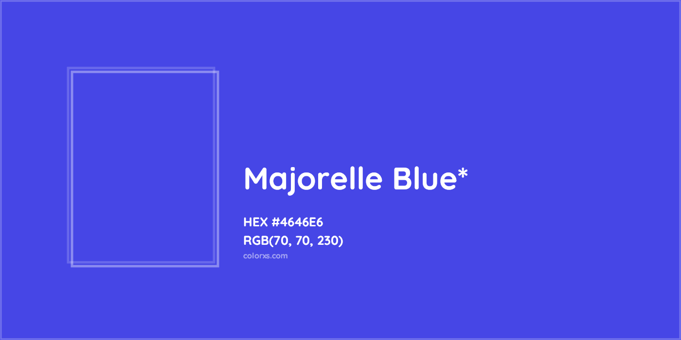 HEX #4646E6 Color Name, Color Code, Palettes, Similar Paints, Images