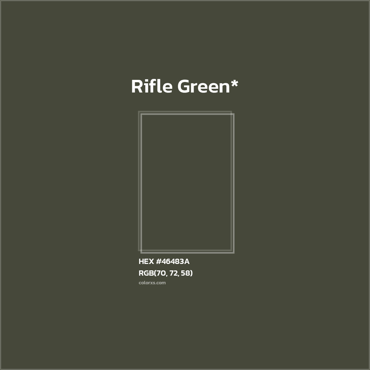 HEX #46483A Color Name, Color Code, Palettes, Similar Paints, Images