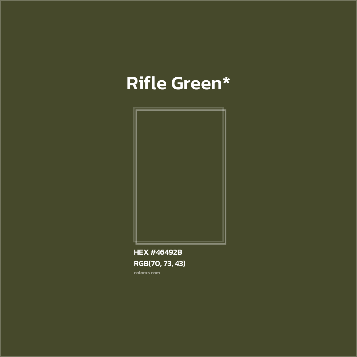 HEX #46492B Color Name, Color Code, Palettes, Similar Paints, Images