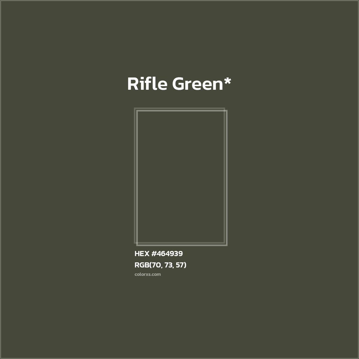 HEX #464939 Color Name, Color Code, Palettes, Similar Paints, Images