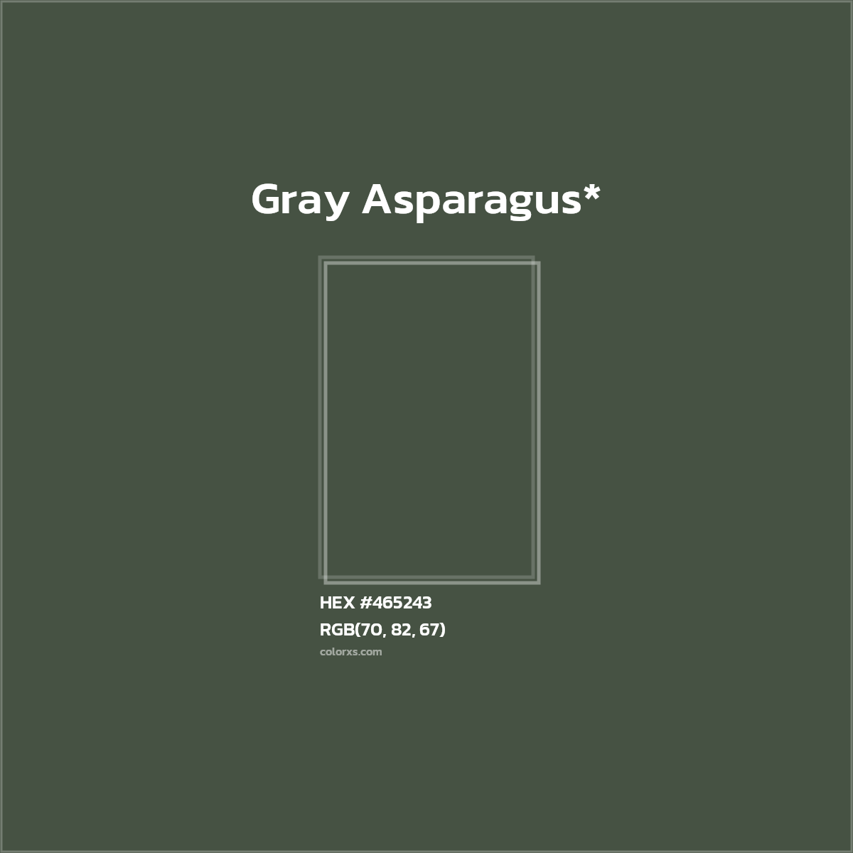 HEX #465243 Color Name, Color Code, Palettes, Similar Paints, Images