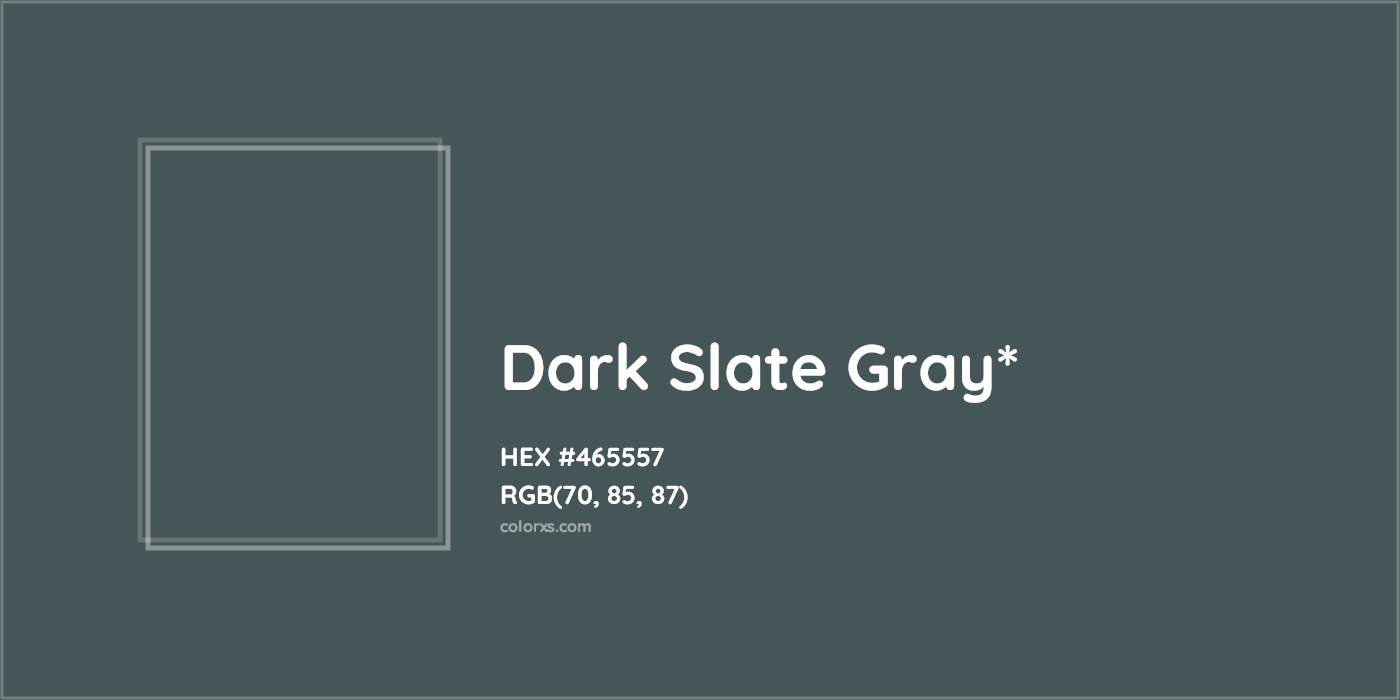 HEX #465557 Color Name, Color Code, Palettes, Similar Paints, Images