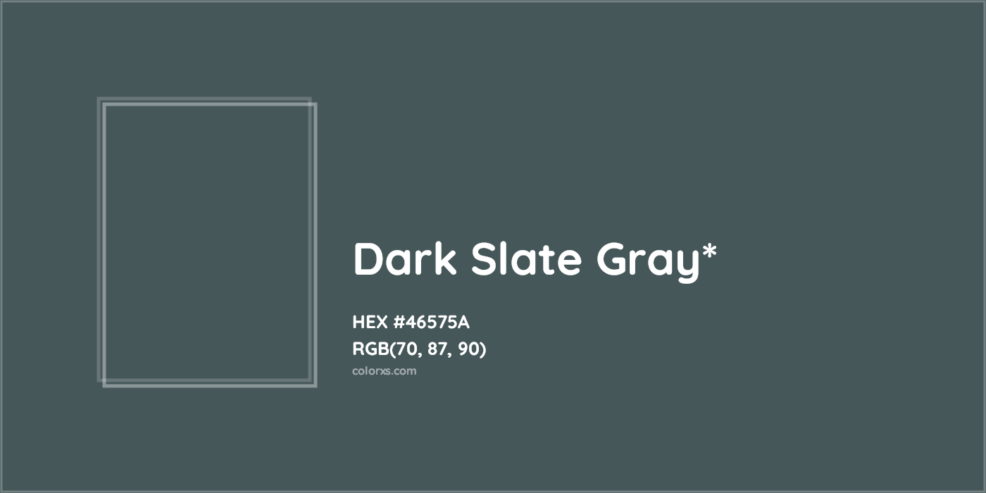 HEX #46575A Color Name, Color Code, Palettes, Similar Paints, Images