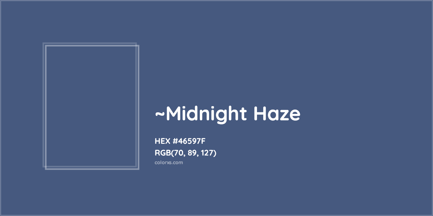 HEX #46597F Color Name, Color Code, Palettes, Similar Paints, Images