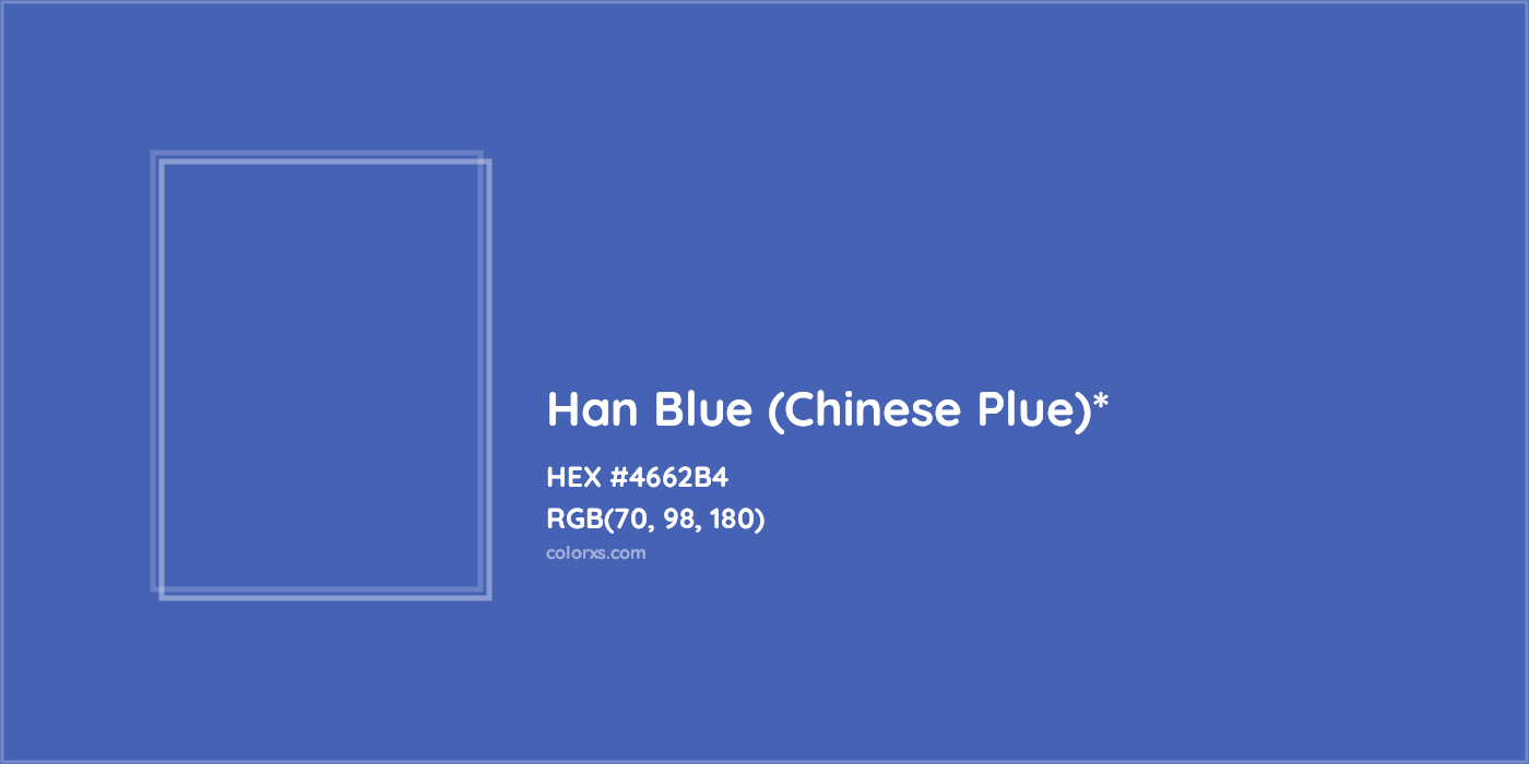 HEX #4662B4 Color Name, Color Code, Palettes, Similar Paints, Images