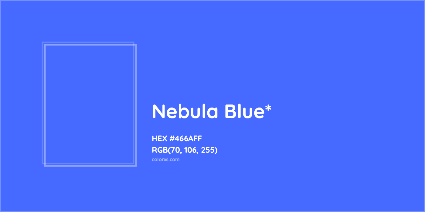 HEX #466AFF Color Name, Color Code, Palettes, Similar Paints, Images