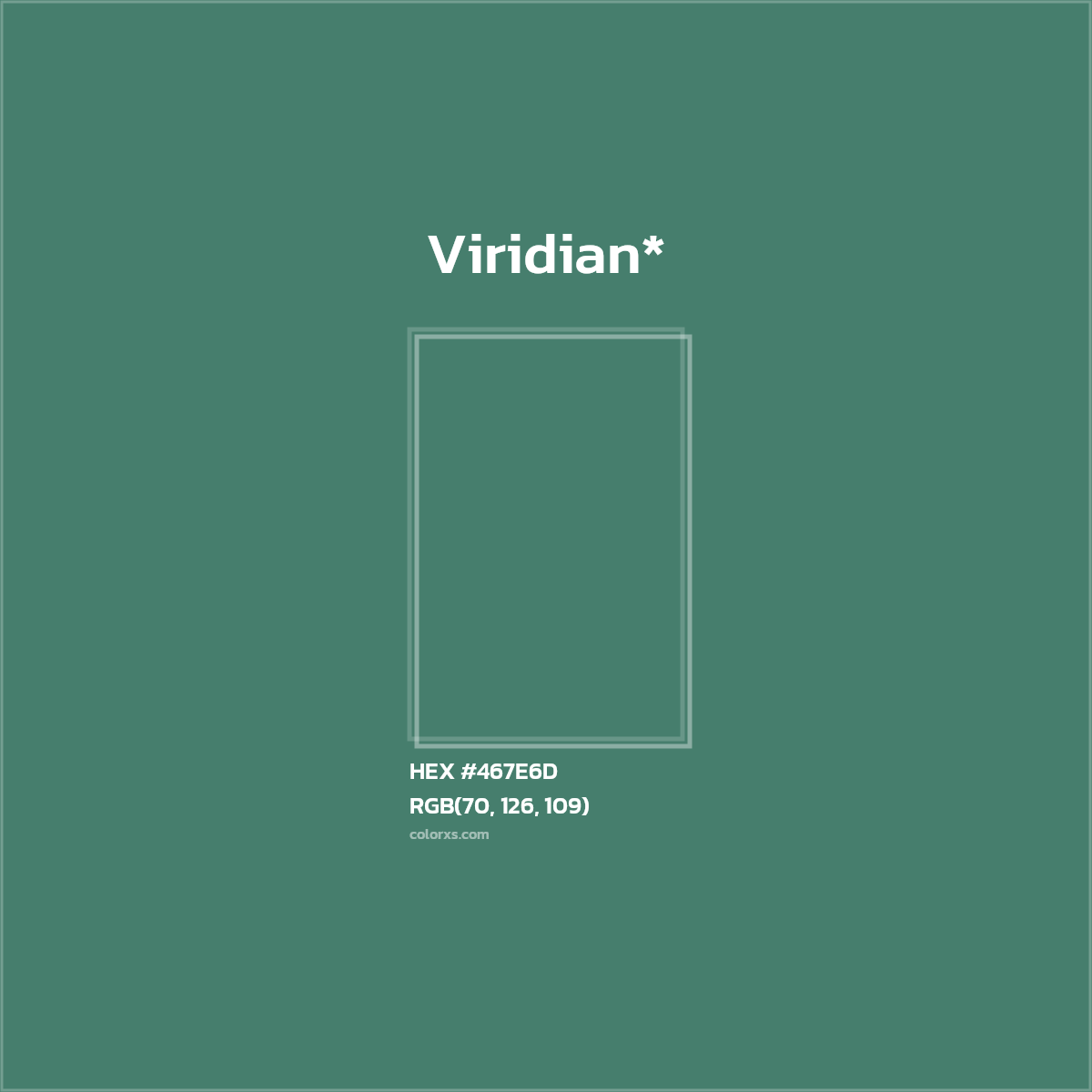 HEX #467E6D Color Name, Color Code, Palettes, Similar Paints, Images