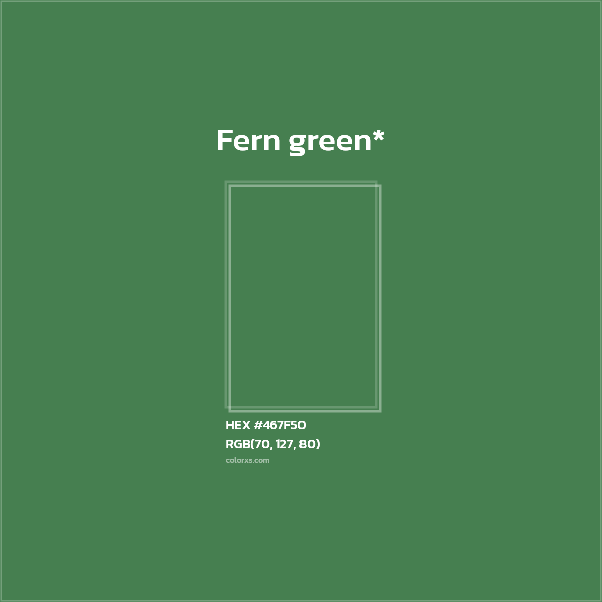 HEX #467F50 Color Name, Color Code, Palettes, Similar Paints, Images