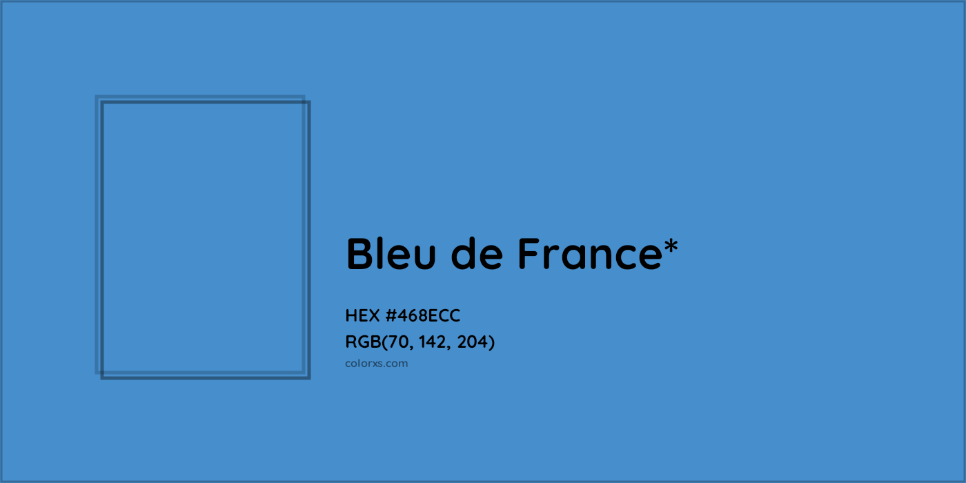 HEX #468ECC Color Name, Color Code, Palettes, Similar Paints, Images