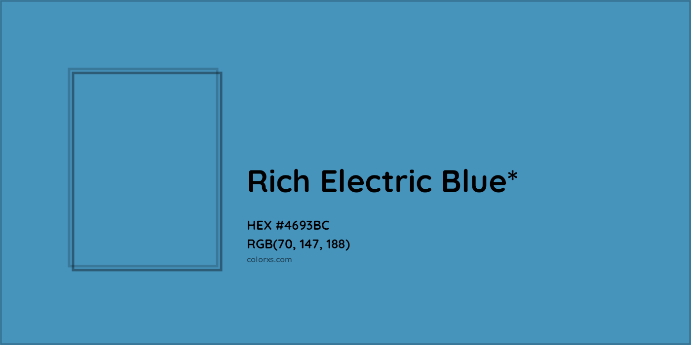 HEX #4693BC Color Name, Color Code, Palettes, Similar Paints, Images