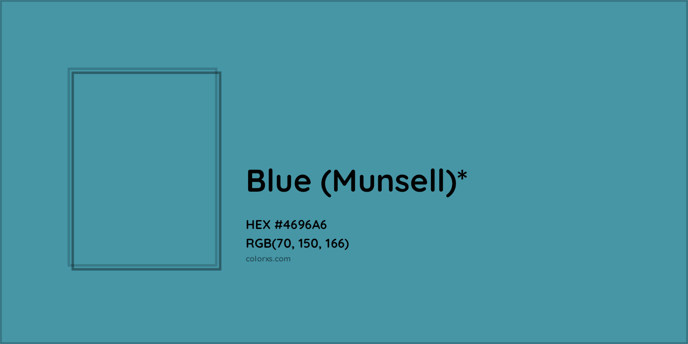 HEX #4696A6 Color Name, Color Code, Palettes, Similar Paints, Images