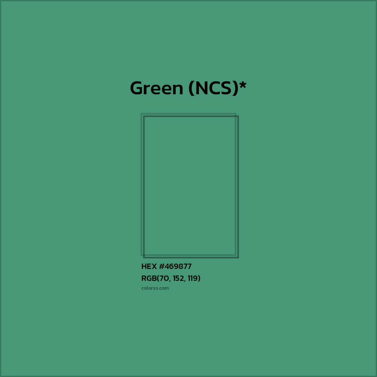 HEX #469877 Color Name, Color Code, Palettes, Similar Paints, Images