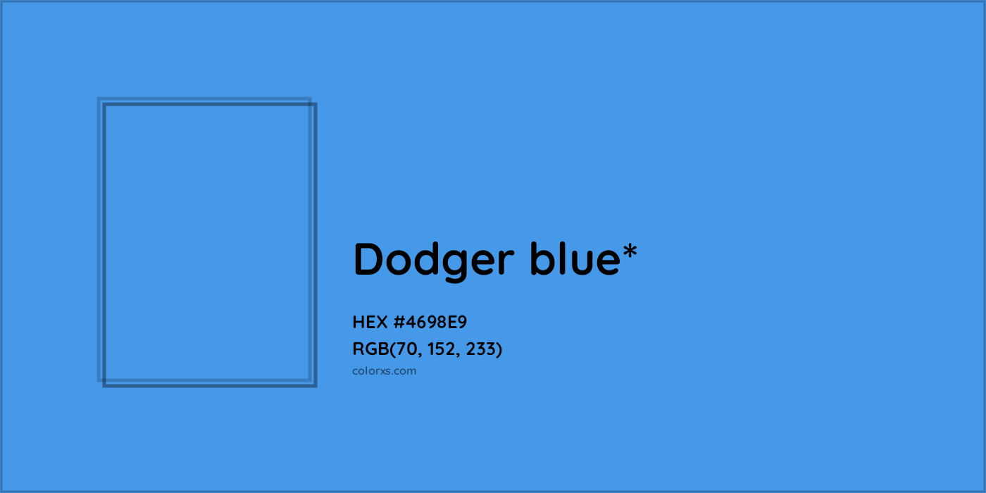 HEX #4698E9 Color Name, Color Code, Palettes, Similar Paints, Images