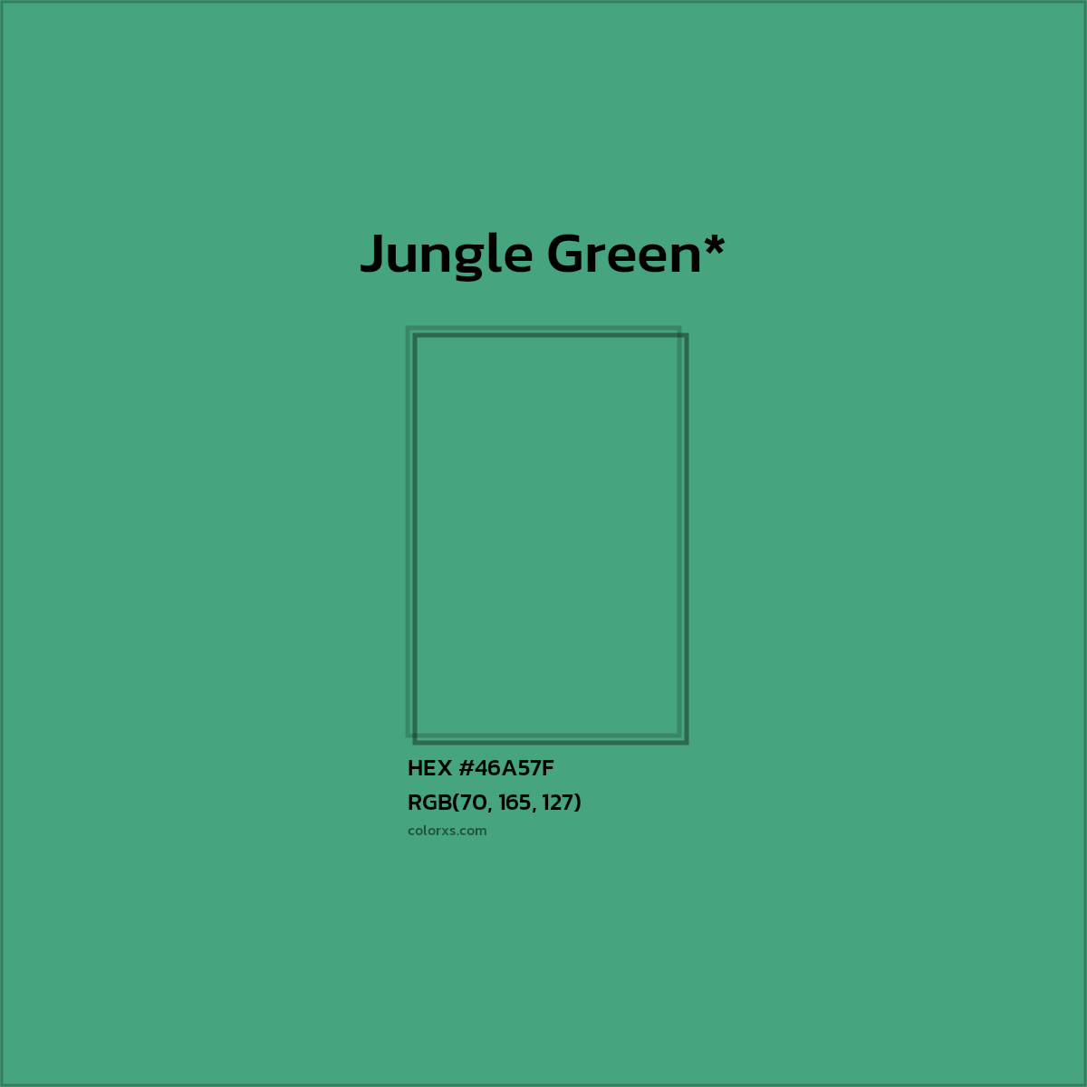 HEX #46A57F Color Name, Color Code, Palettes, Similar Paints, Images