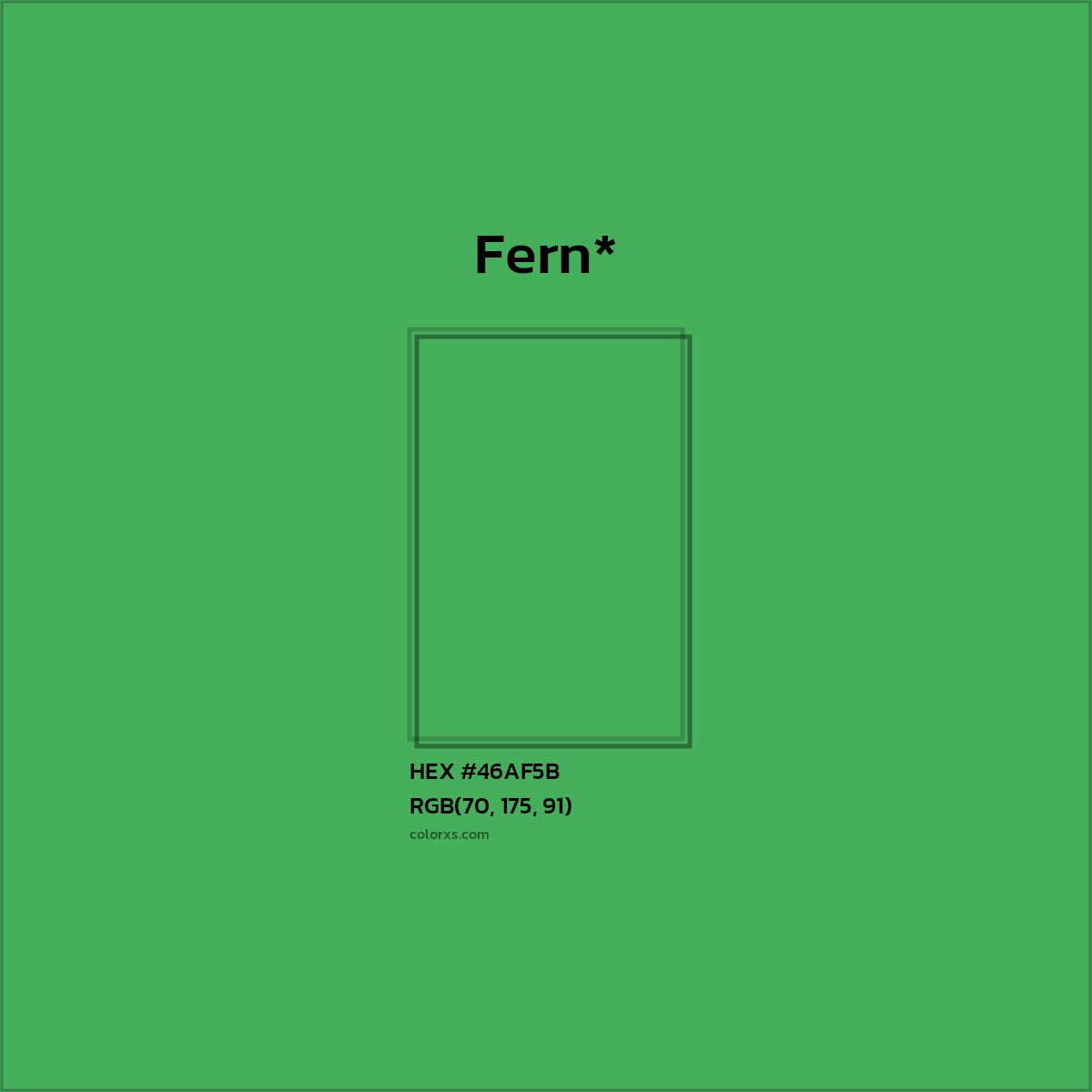 HEX #46AF5B Color Name, Color Code, Palettes, Similar Paints, Images