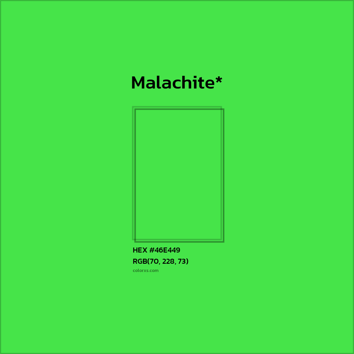 HEX #46E449 Color Name, Color Code, Palettes, Similar Paints, Images