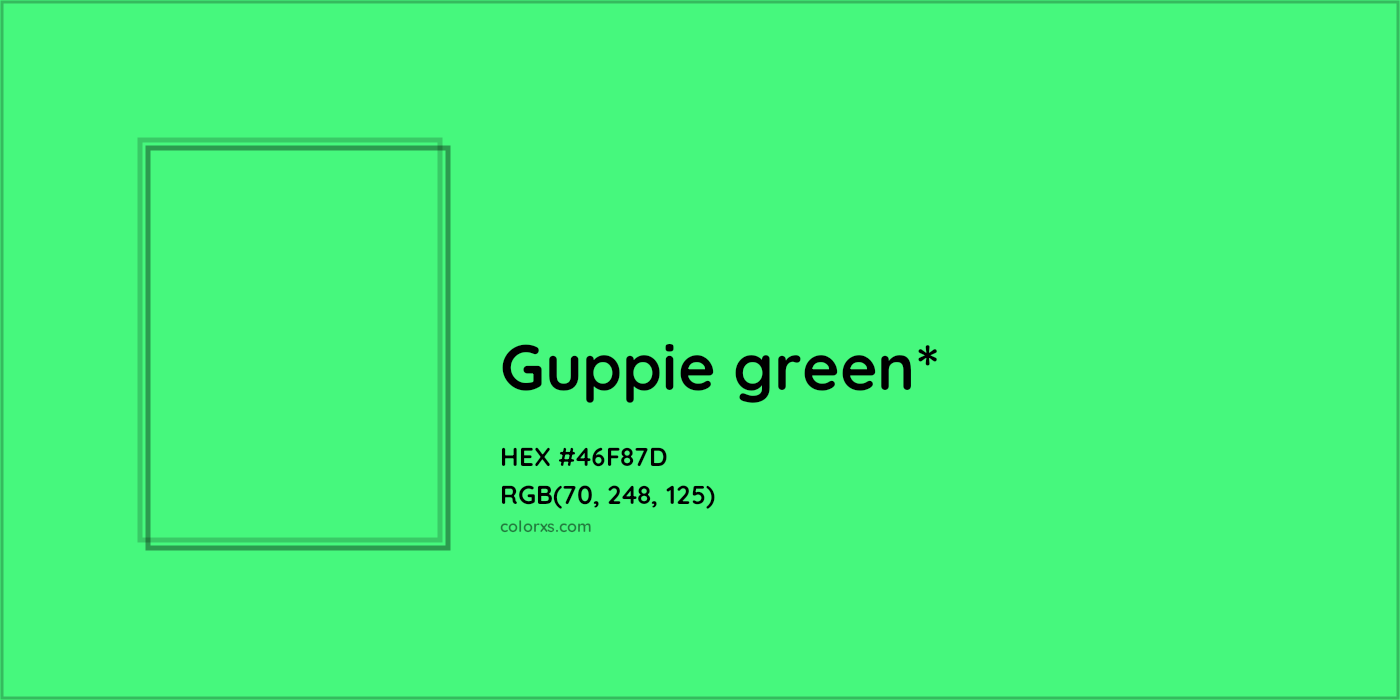 HEX #46F87D Color Name, Color Code, Palettes, Similar Paints, Images