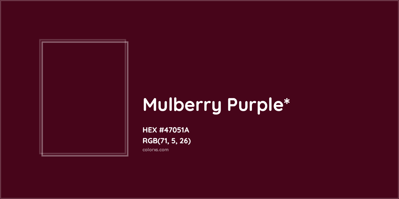 HEX #47051A Color Name, Color Code, Palettes, Similar Paints, Images