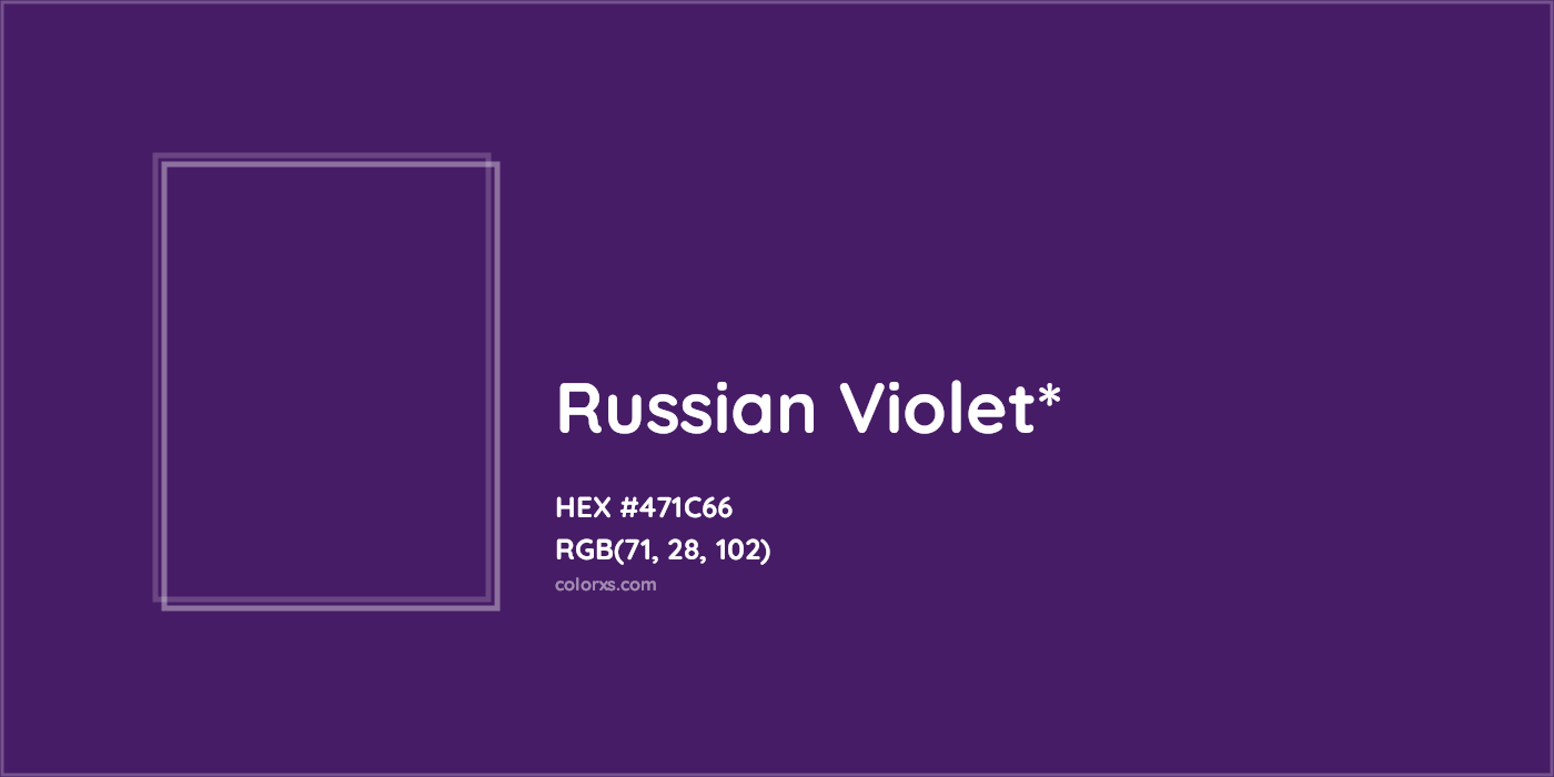 HEX #471C66 Color Name, Color Code, Palettes, Similar Paints, Images