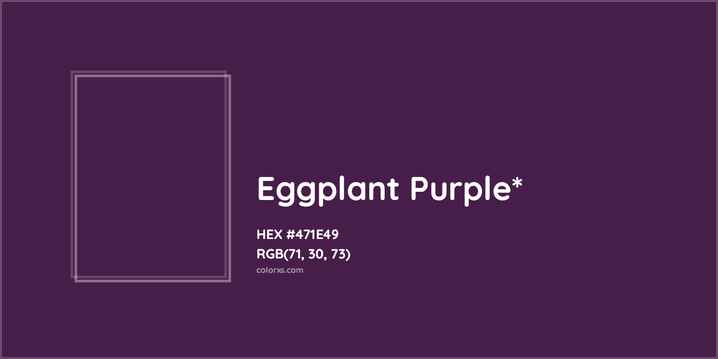 HEX #471E49 Color Name, Color Code, Palettes, Similar Paints, Images