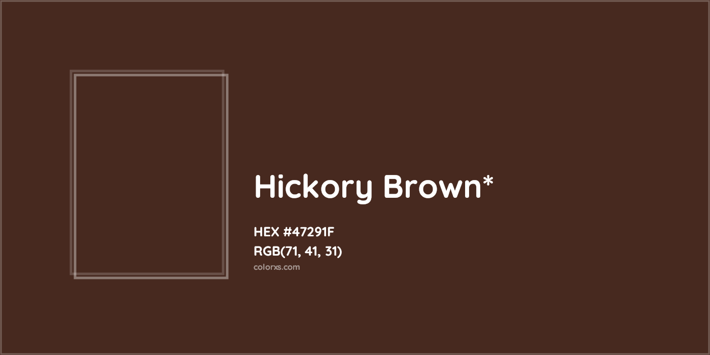 HEX #47291F Color Name, Color Code, Palettes, Similar Paints, Images